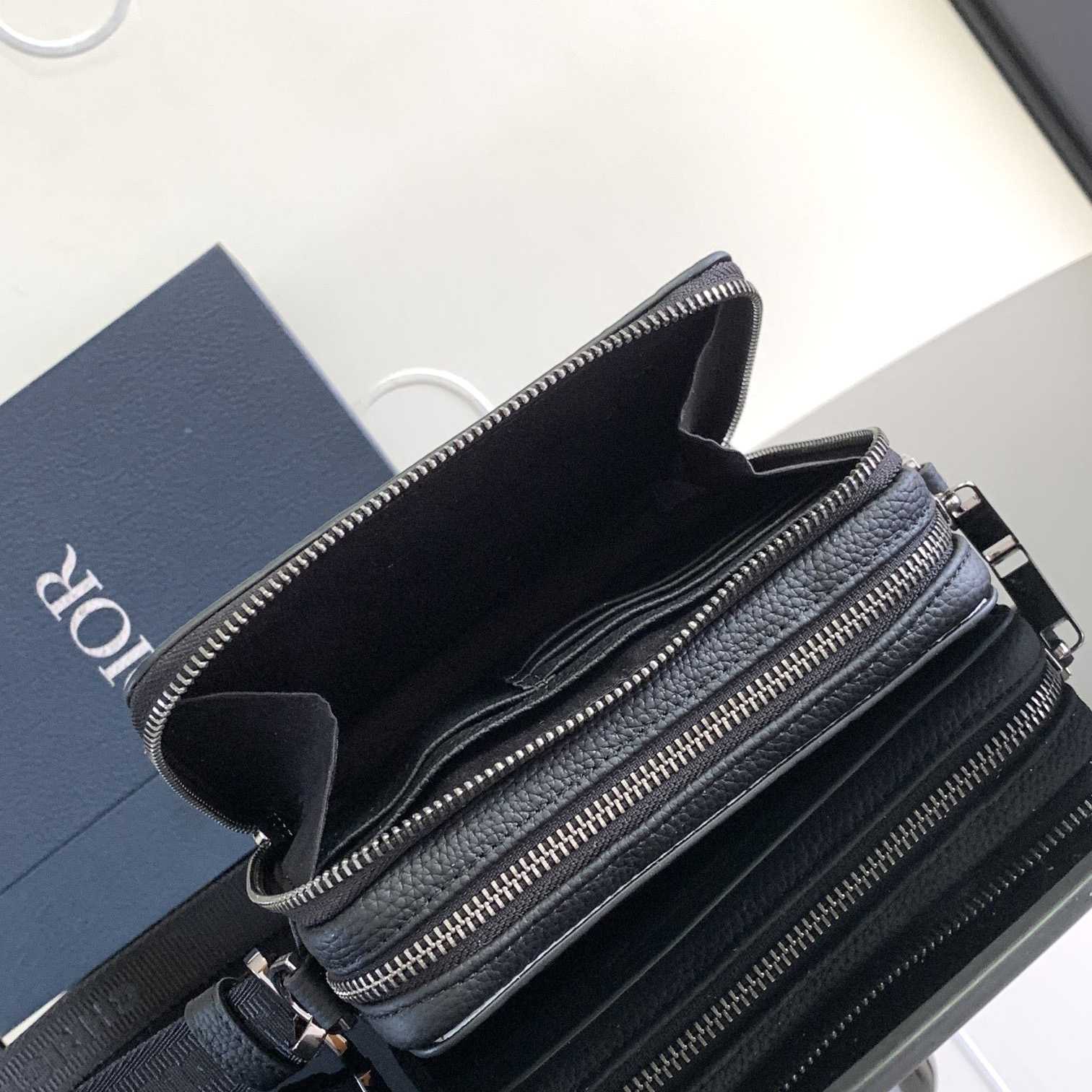 Dior Zipped Pouch With Strap - FashionPlug