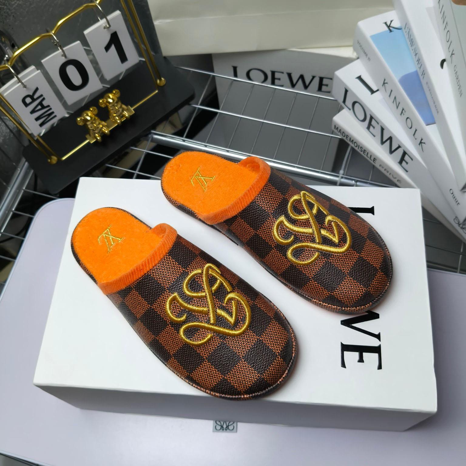 Louis Vuitton LV Palace Slipper   1ACNJB - FashionPlug