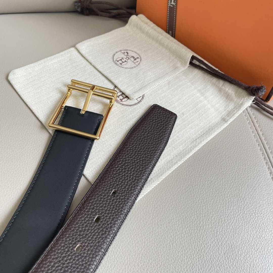 Hermes Leather Belt  38mm - FashionPlug