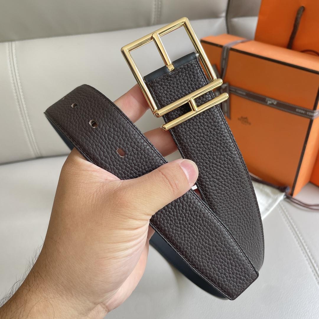 Hermes Leather Belt  38mm - FashionPlug