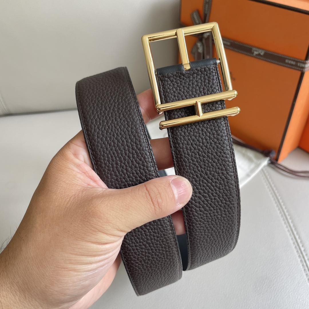 Hermes Leather Belt  38mm - FashionPlug
