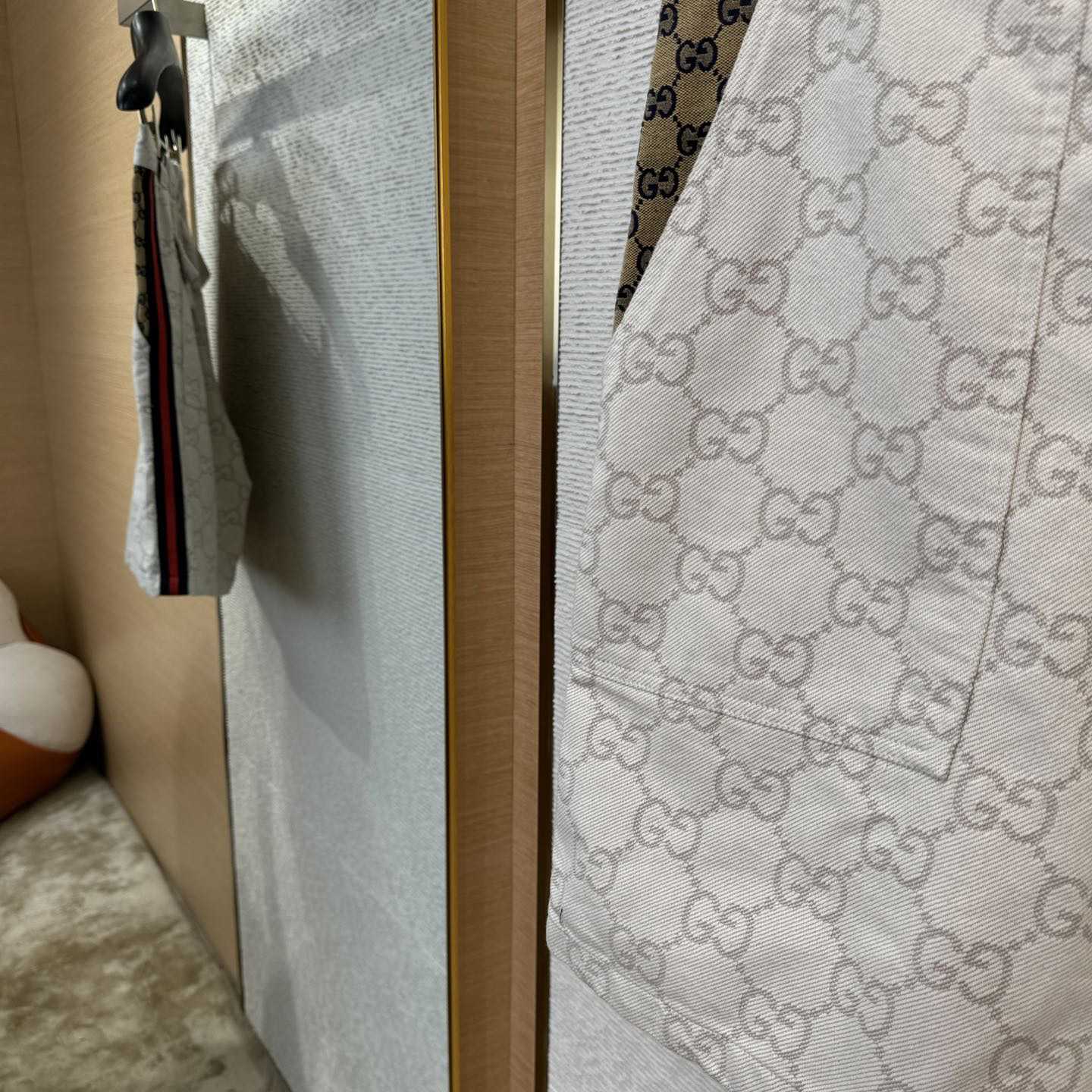 Gucci GG Cotton Jacquard Bermuda Shorts - FashionPlug