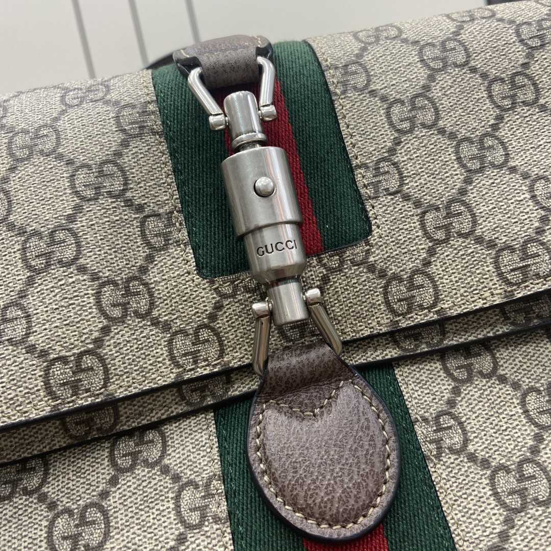 Gucci Jackie 1961 GG Backpack - FashionPlug