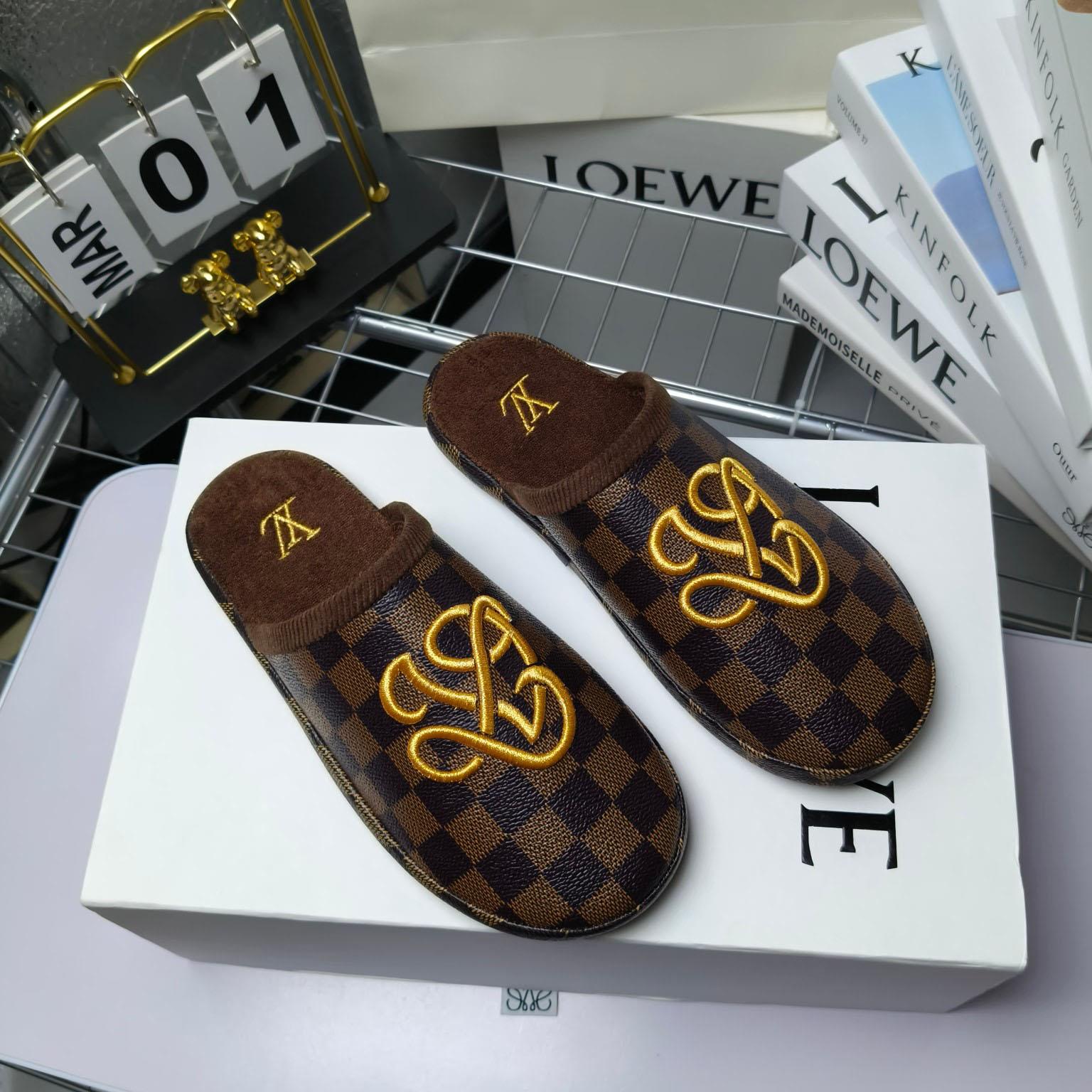 Louis Vuitton LV Palace Slipper   1ACNJ3 - FashionPlug