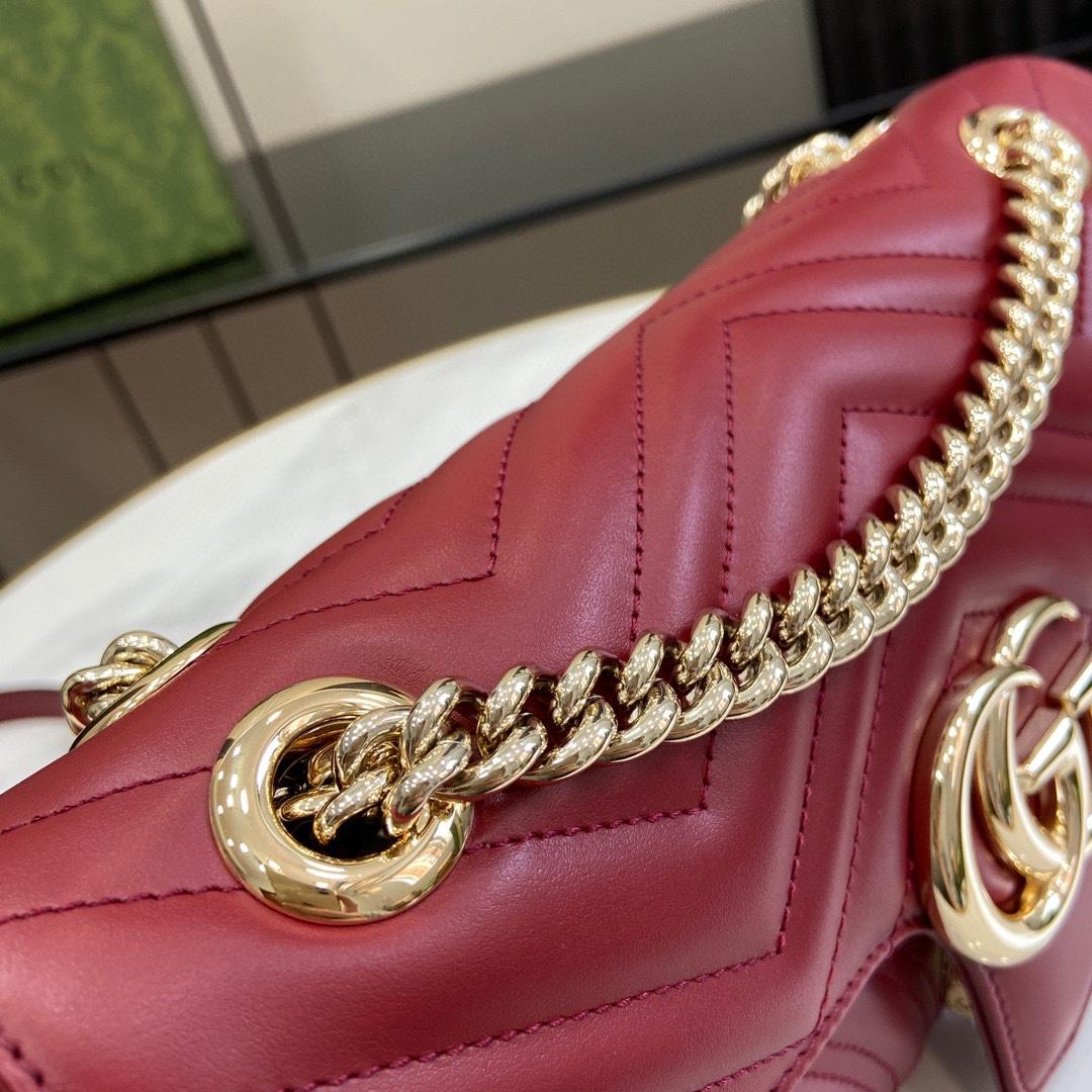 Gucci GG Marmont Small Shoulder Bag - FashionPlug