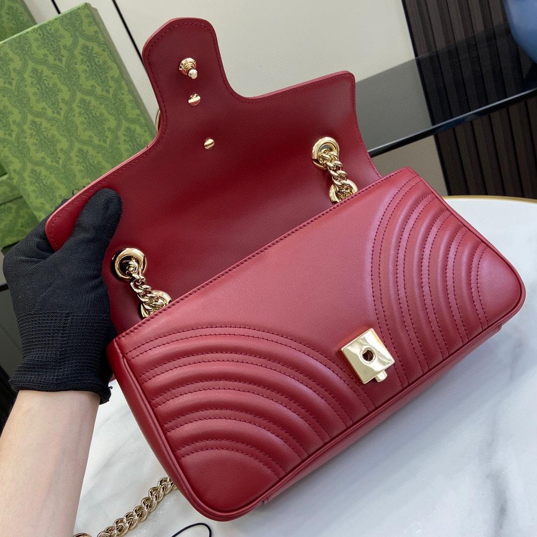 Gucci GG Marmont Small Shoulder Bag - FashionPlug