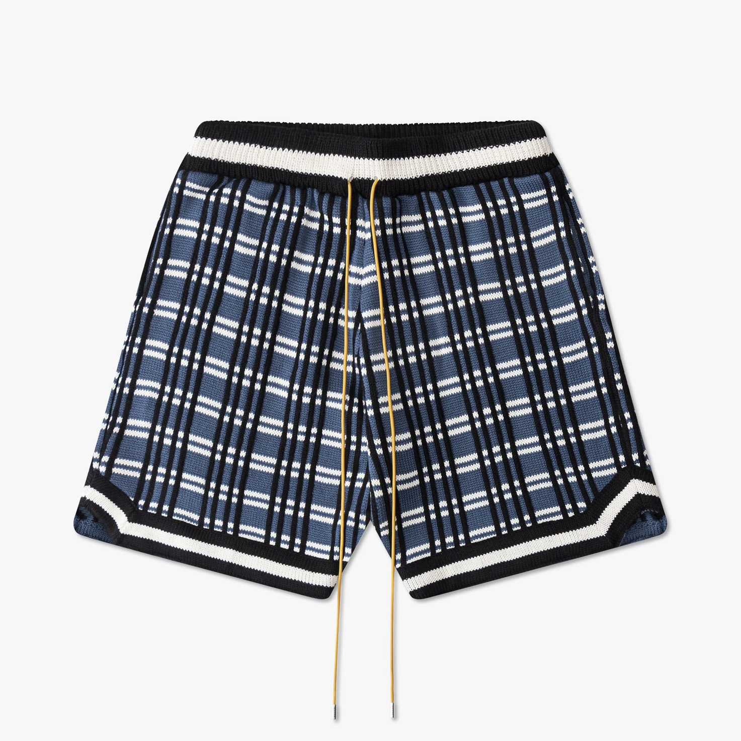 Rhude Plaid Basketball Shorts - FashionPlug