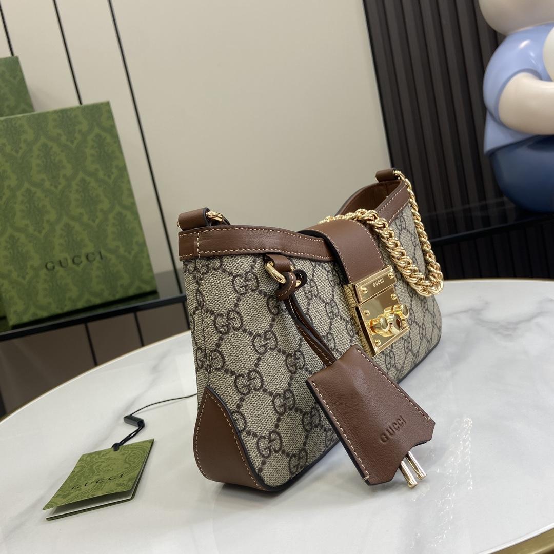 Gucci Padlock Small Shoulder Bag - FashionPlug