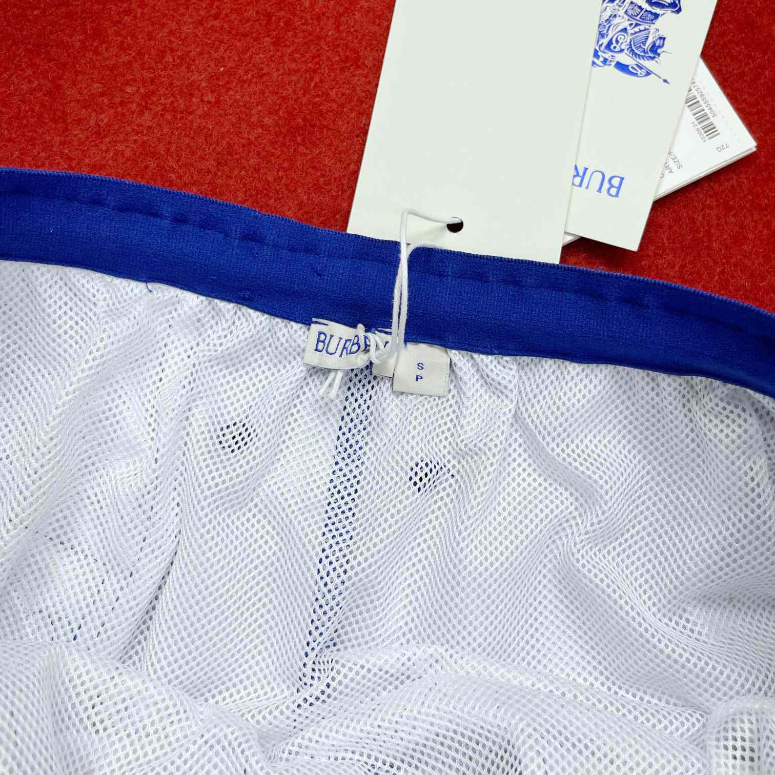 Burberry Checkered Twill Swim Shorts - FashionPlug