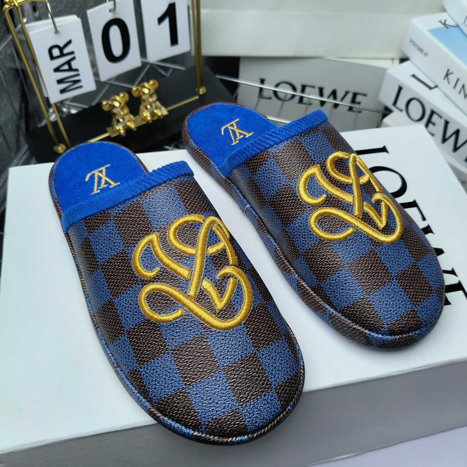 Louis Vuitton LV Palace Slipper   1ACN75 - FashionPlug