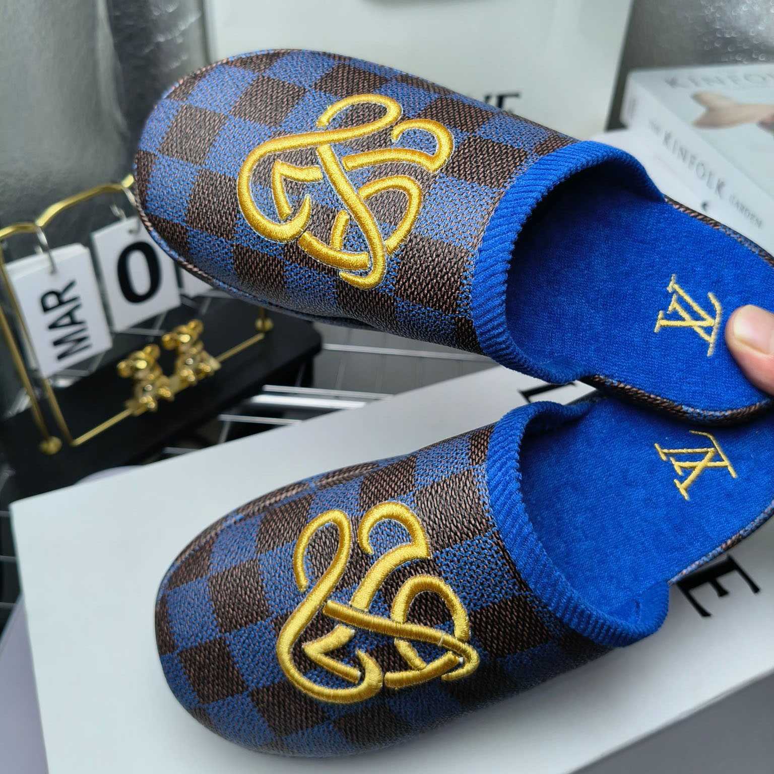 Louis Vuitton LV Palace Slipper   1ACN75 - FashionPlug