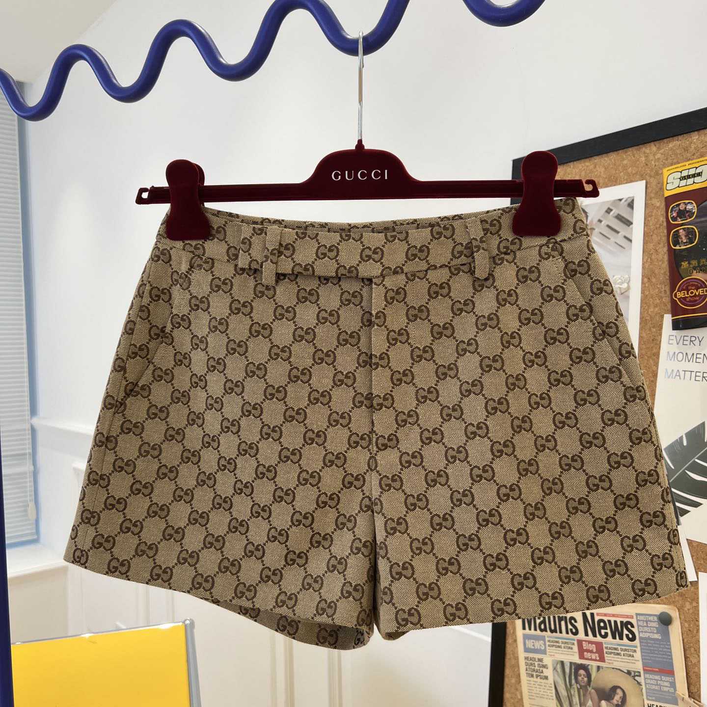 Gucci GG Canvas Shorts - FashionPlug