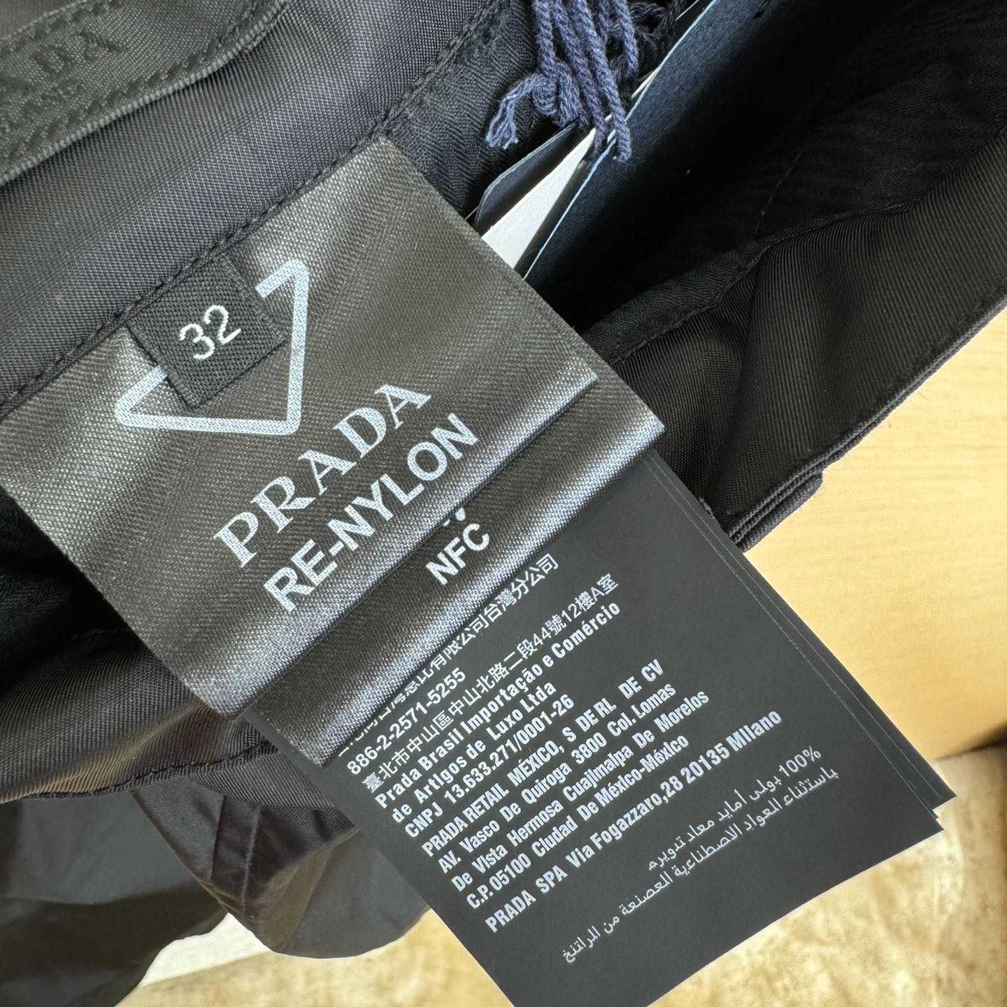 Prada Nylon Cargo Pant - FashionPlug
