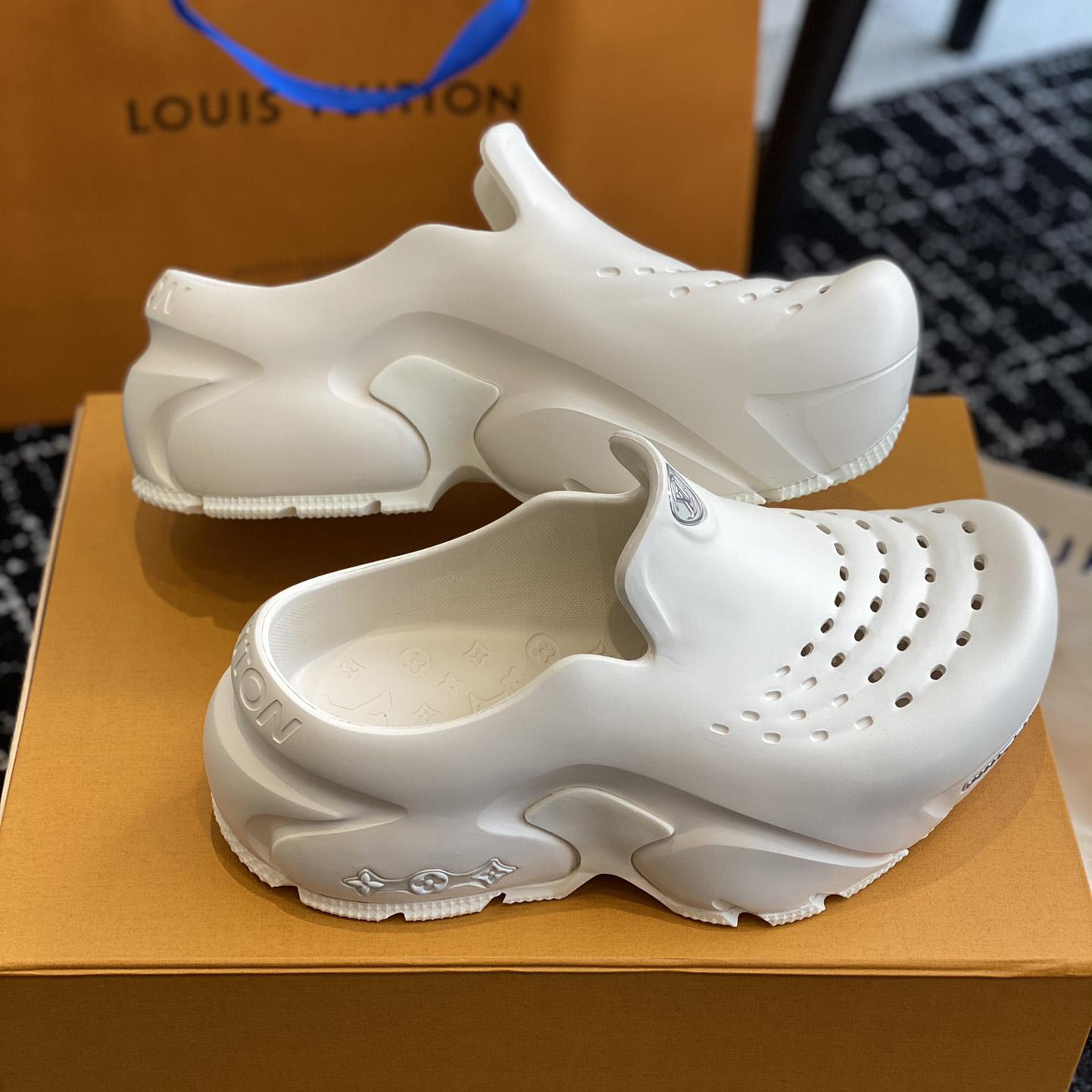 Louis Vuitton LV Shark Clog    - FashionPlug