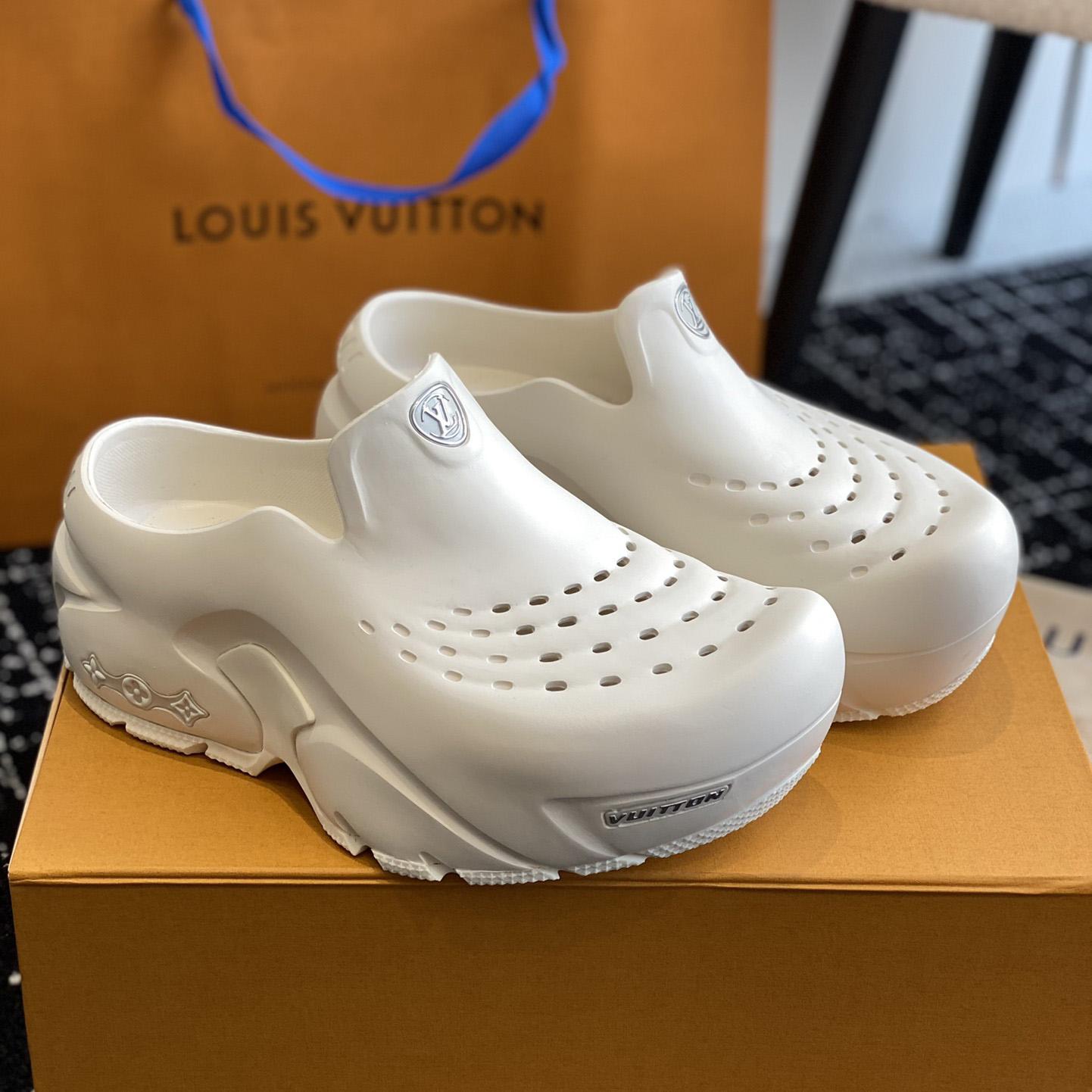 Louis Vuitton LV Shark Clog    - FashionPlug