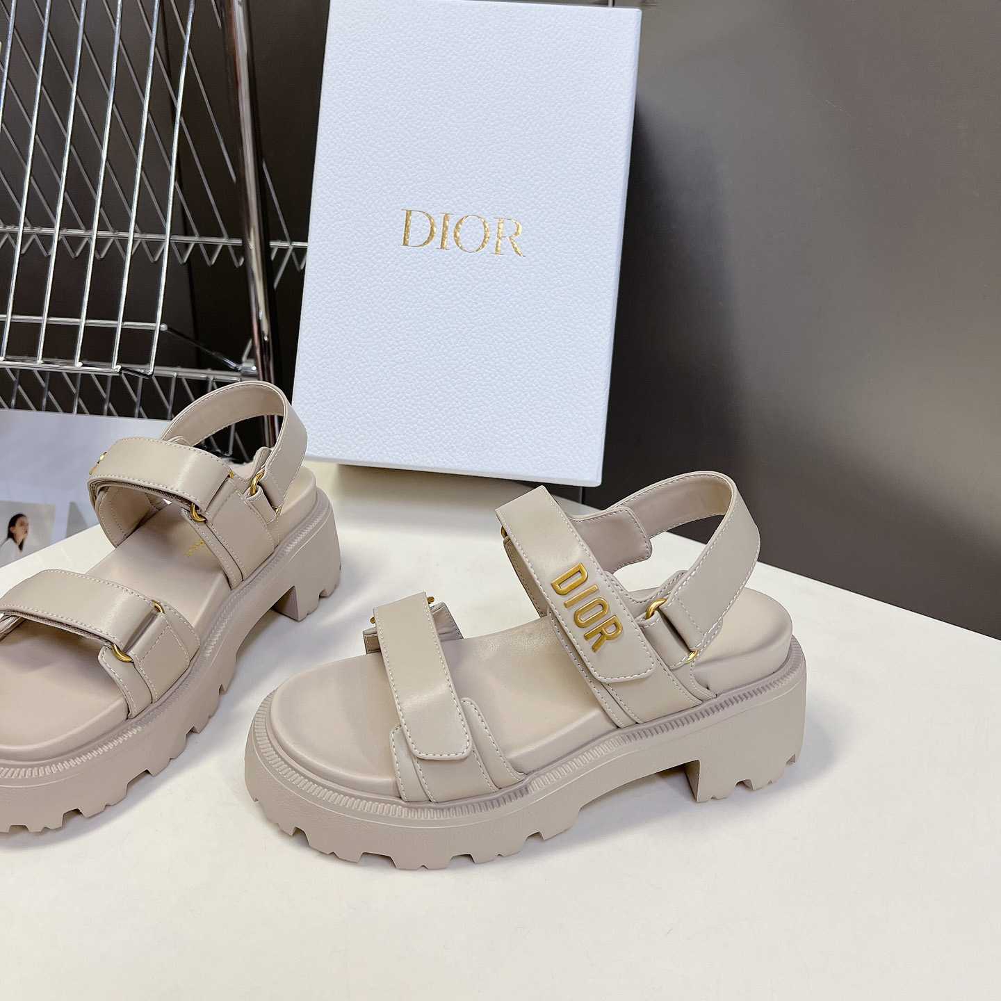 Dior Dioract Platform Sandal - FashionPlug