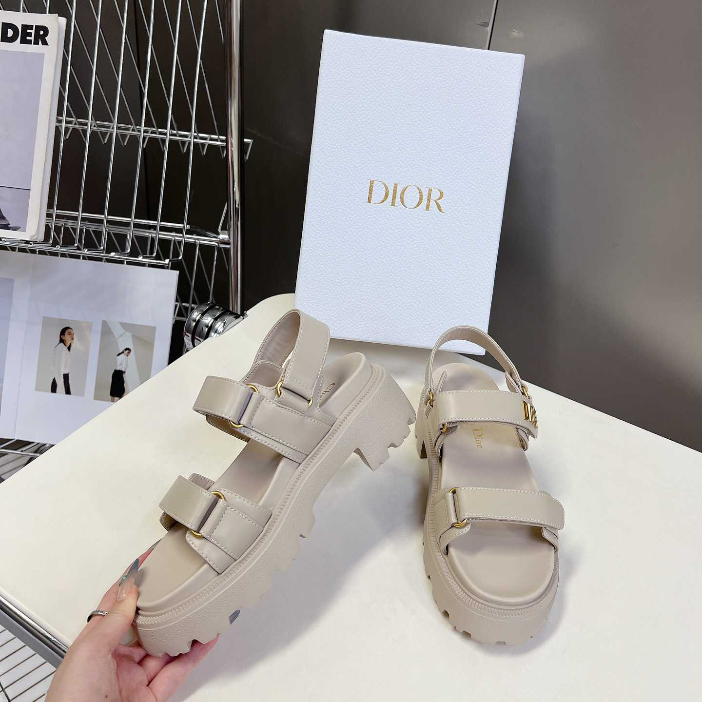 Dior Dioract Platform Sandal - FashionPlug