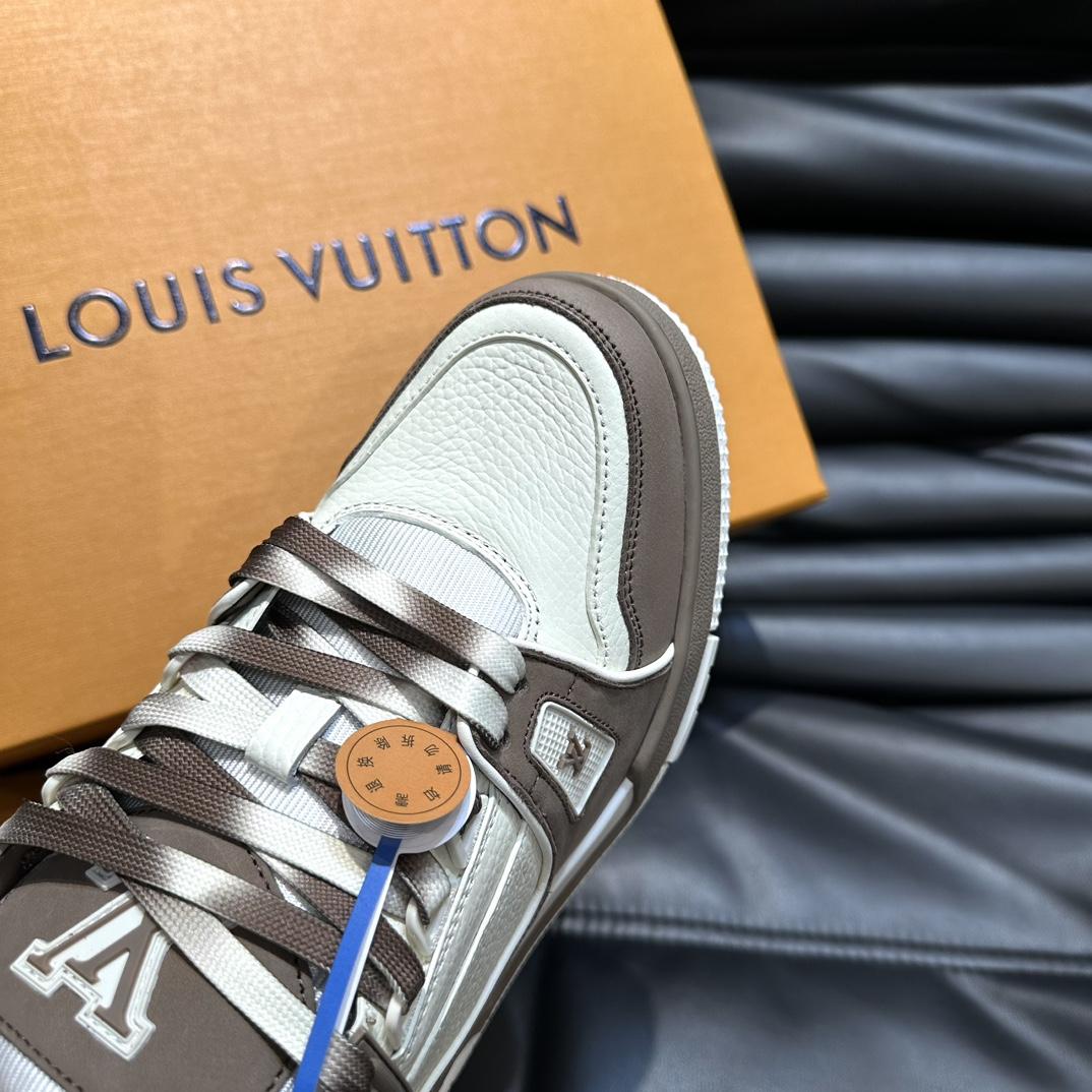 Louis Vuitton LV Trainer Sneaker   1ACWBT - FashionPlug