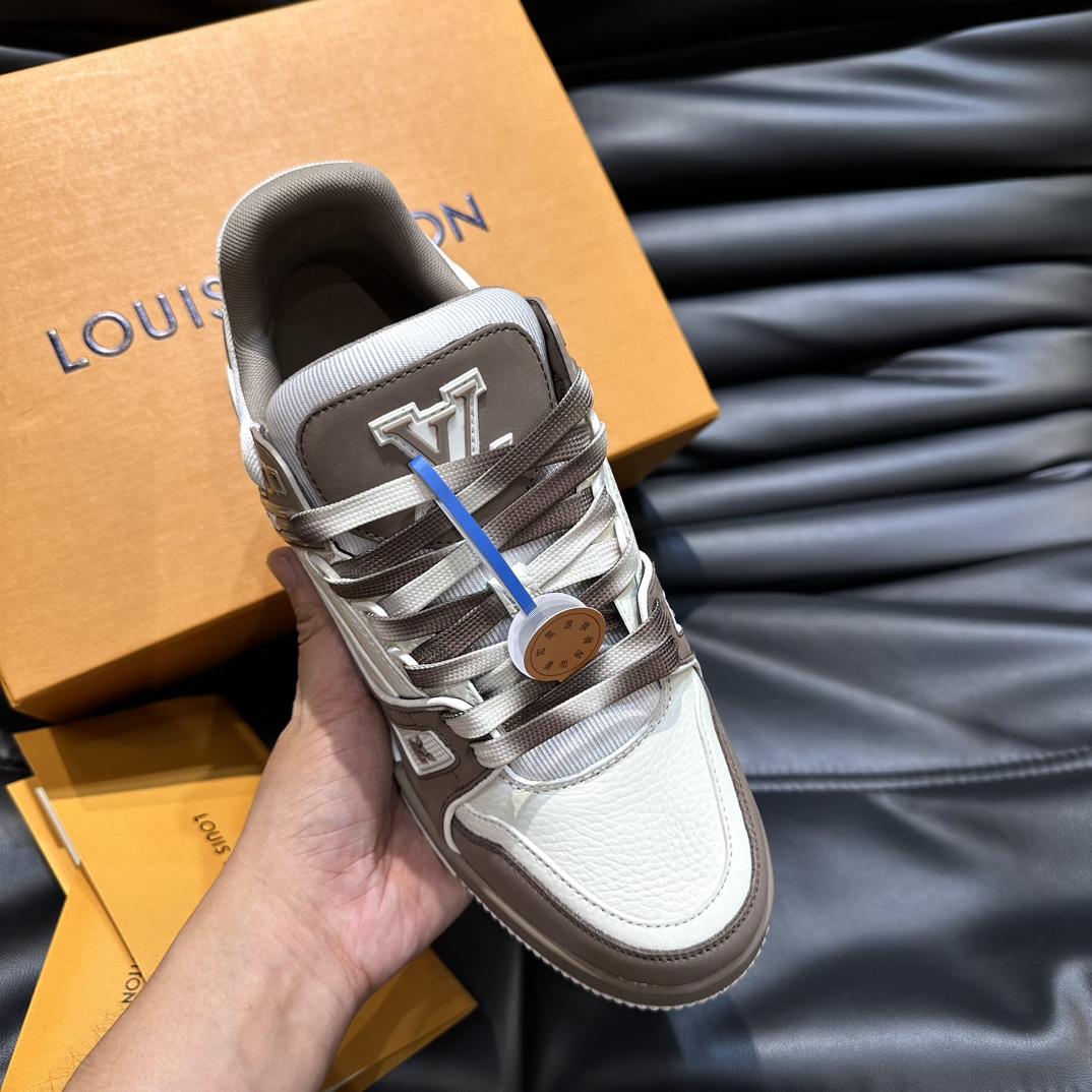 Louis Vuitton LV Trainer Sneaker   1ACWBT - FashionPlug