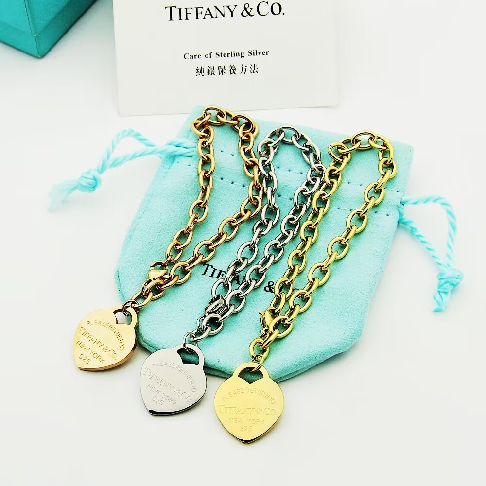 Tiffany & Co. Heart Tag Bracelet - FashionPlug