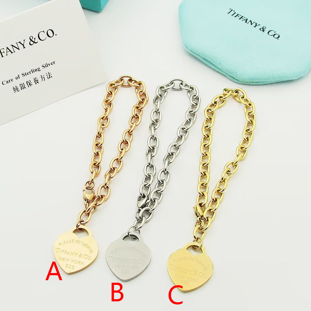 Tiffany & Co. Heart Tag Bracelet - FashionPlug