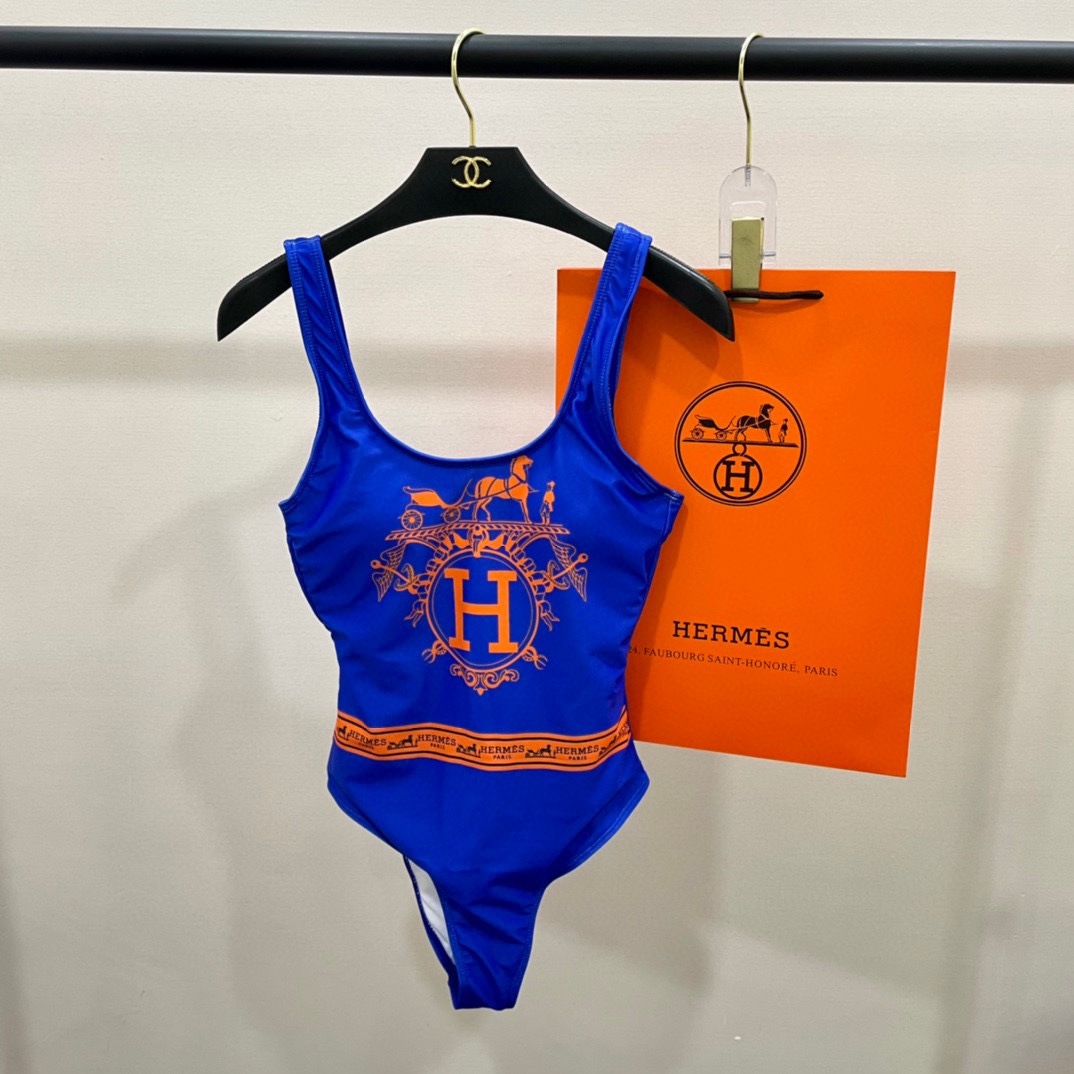 Hermes One-Piece Swimsuit - FashionPlug