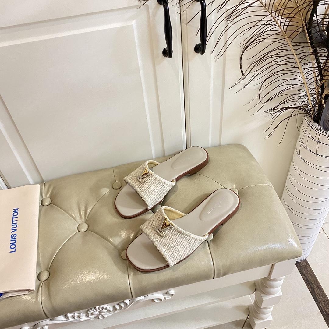 Louis Vuitton LV Capri Flat Mule   1ACZEZ - FashionPlug