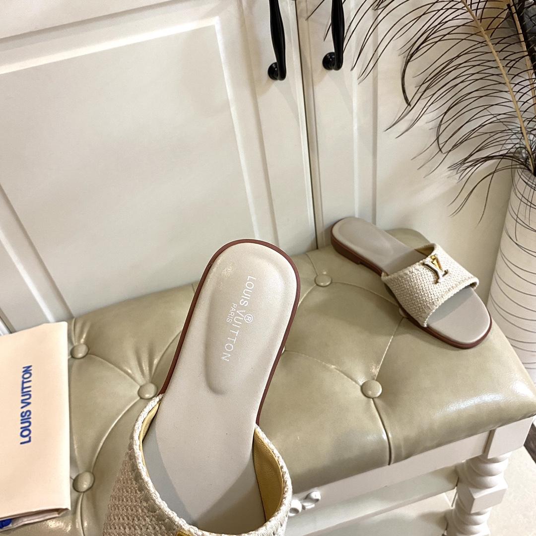 Louis Vuitton LV Capri Flat Mule   1ACZEZ - FashionPlug
