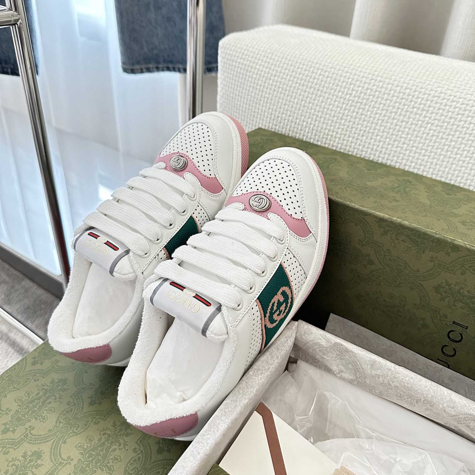 Gucci Screener Trainer - FashionPlug