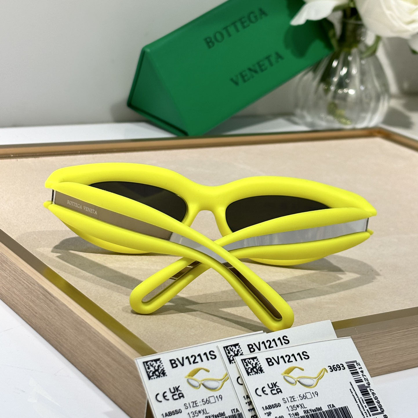 Bottega Veneta BV1211S Sunglasses    - FashionPlug