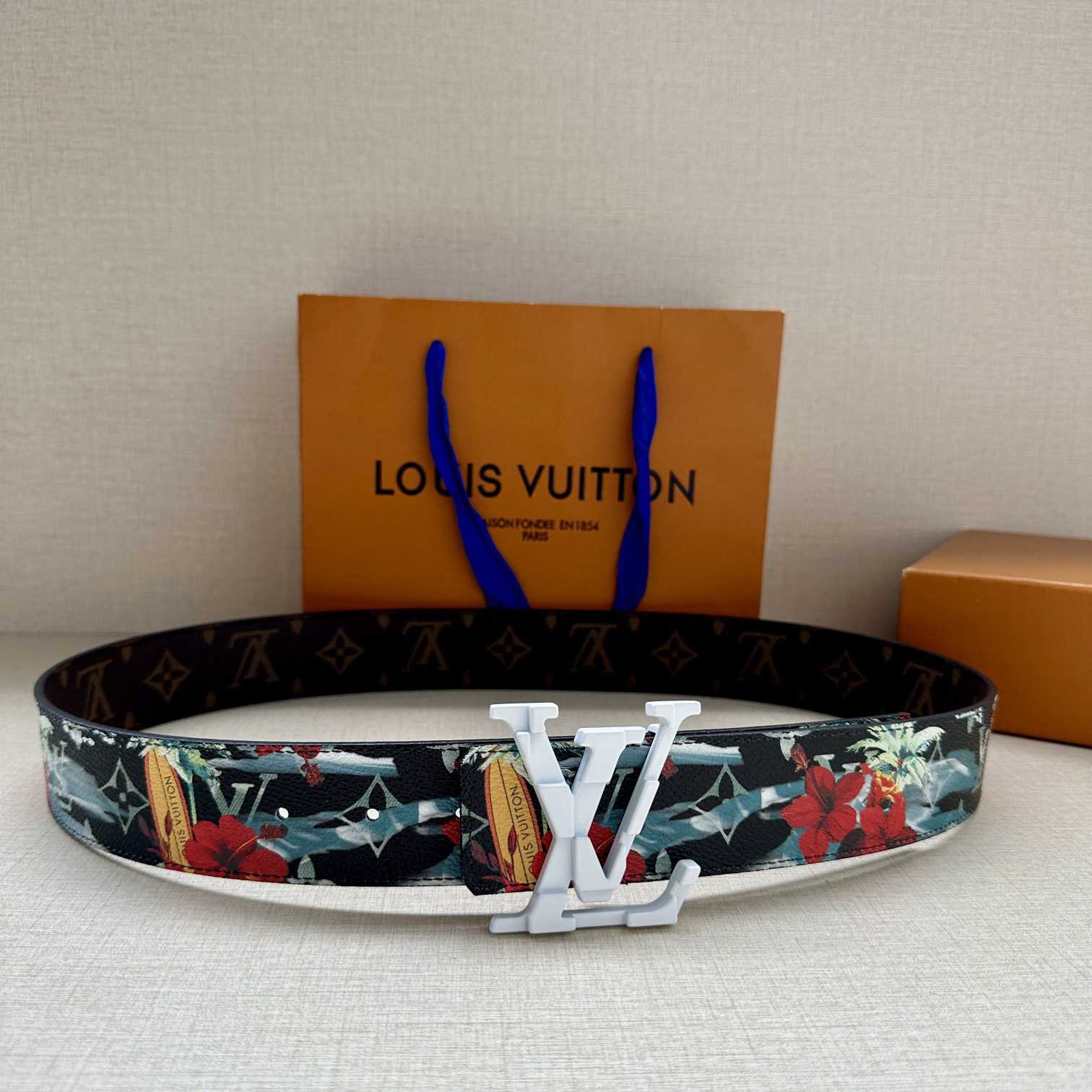 Louis Vuitton LV Tag 40mm Reversible Belt - FashionPlug