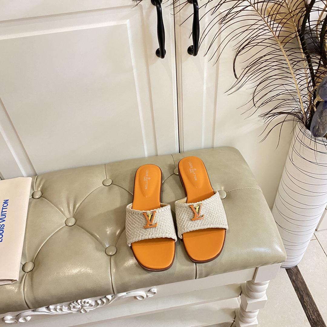 Louis Vuitton LV Capri Flat Mule   1ACZFV - FashionPlug