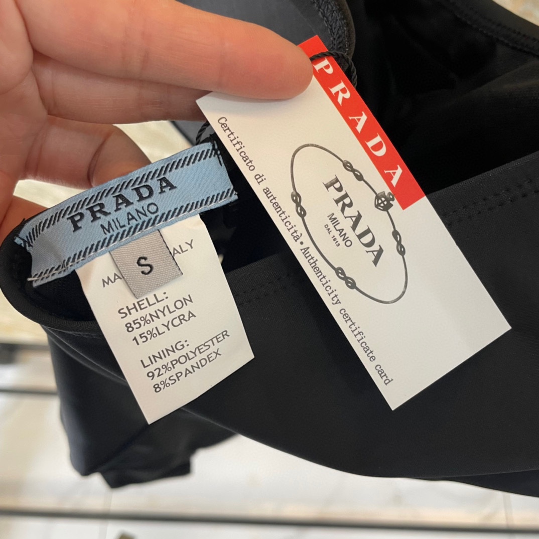 Prada Stretch Jersey Bodysuit - FashionPlug