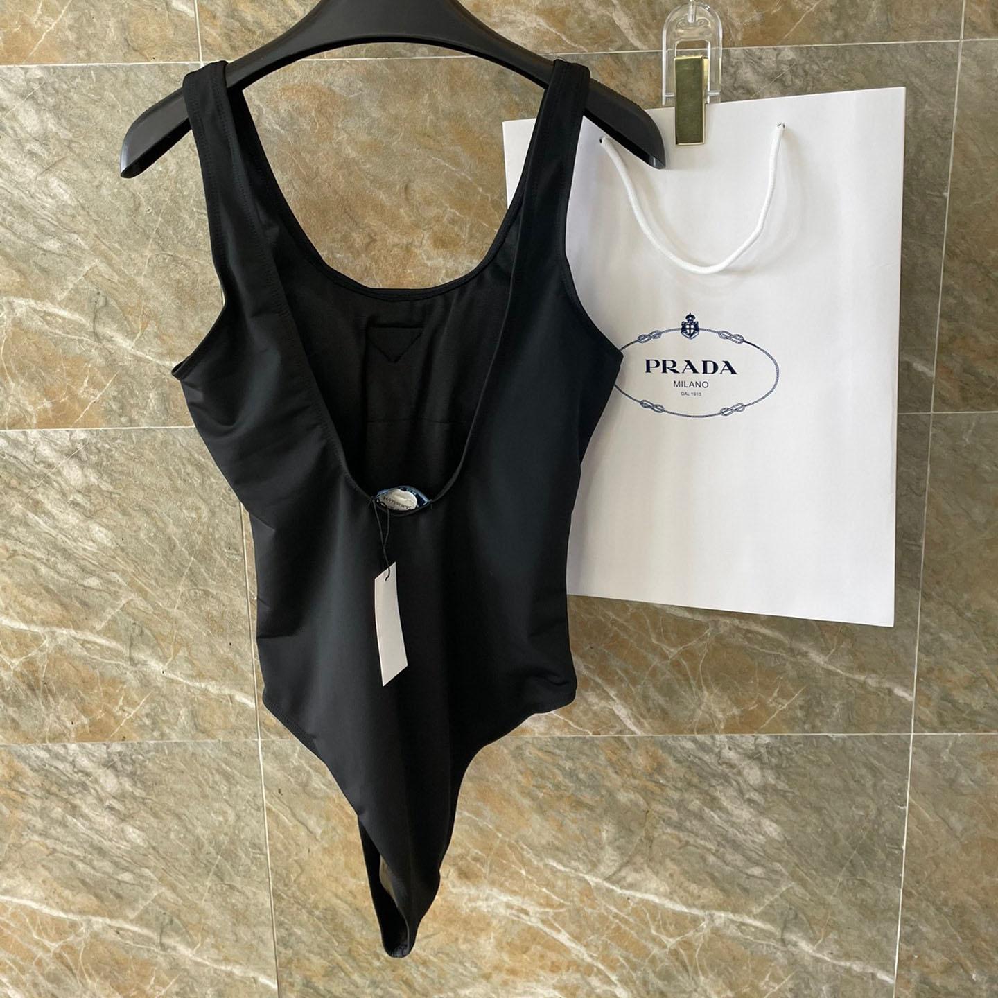 Prada Stretch Jersey Bodysuit - FashionPlug