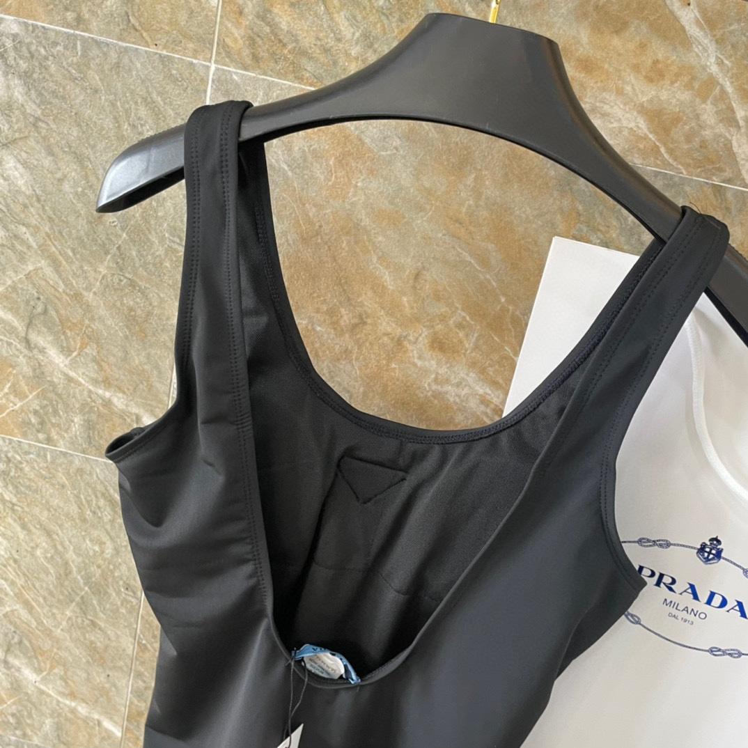 Prada Stretch Jersey Bodysuit - FashionPlug