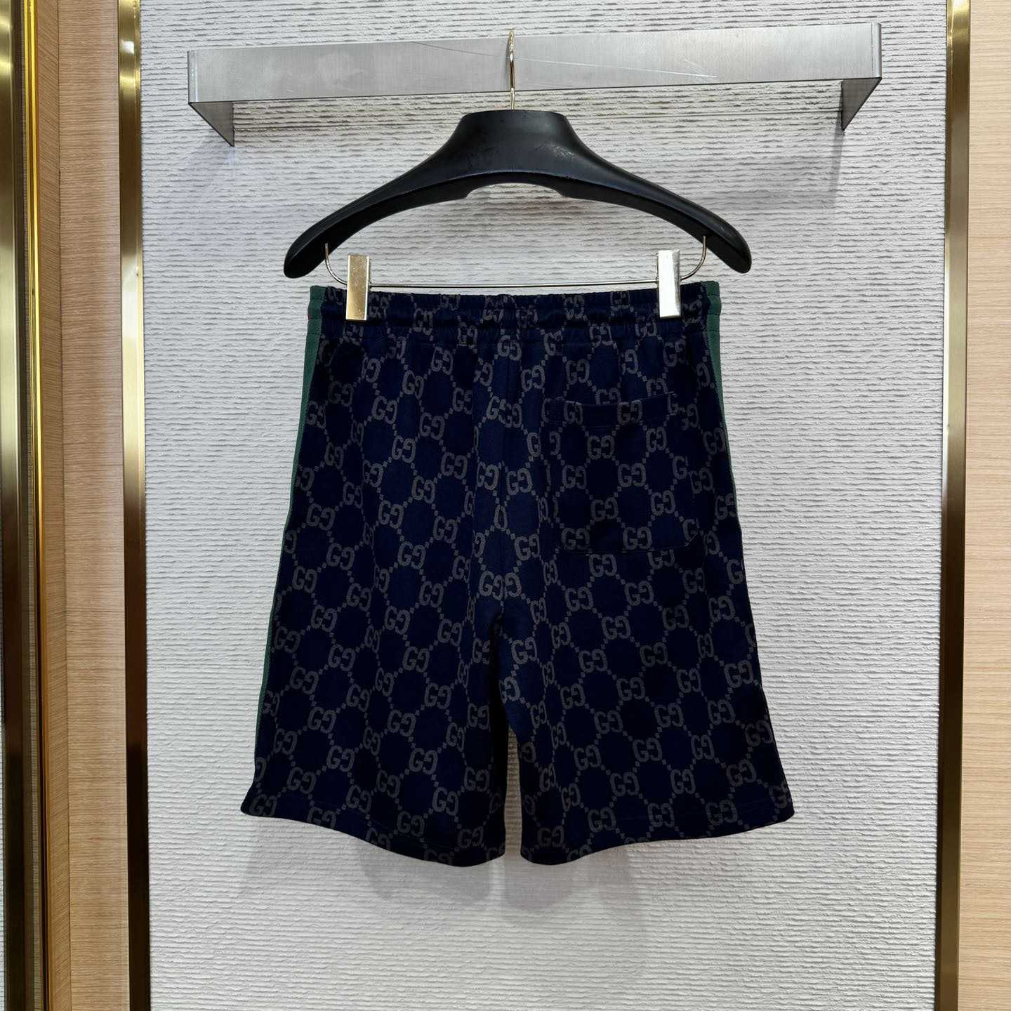 Gucci GG Jersey Cotton Jogging Shorts - FashionPlug