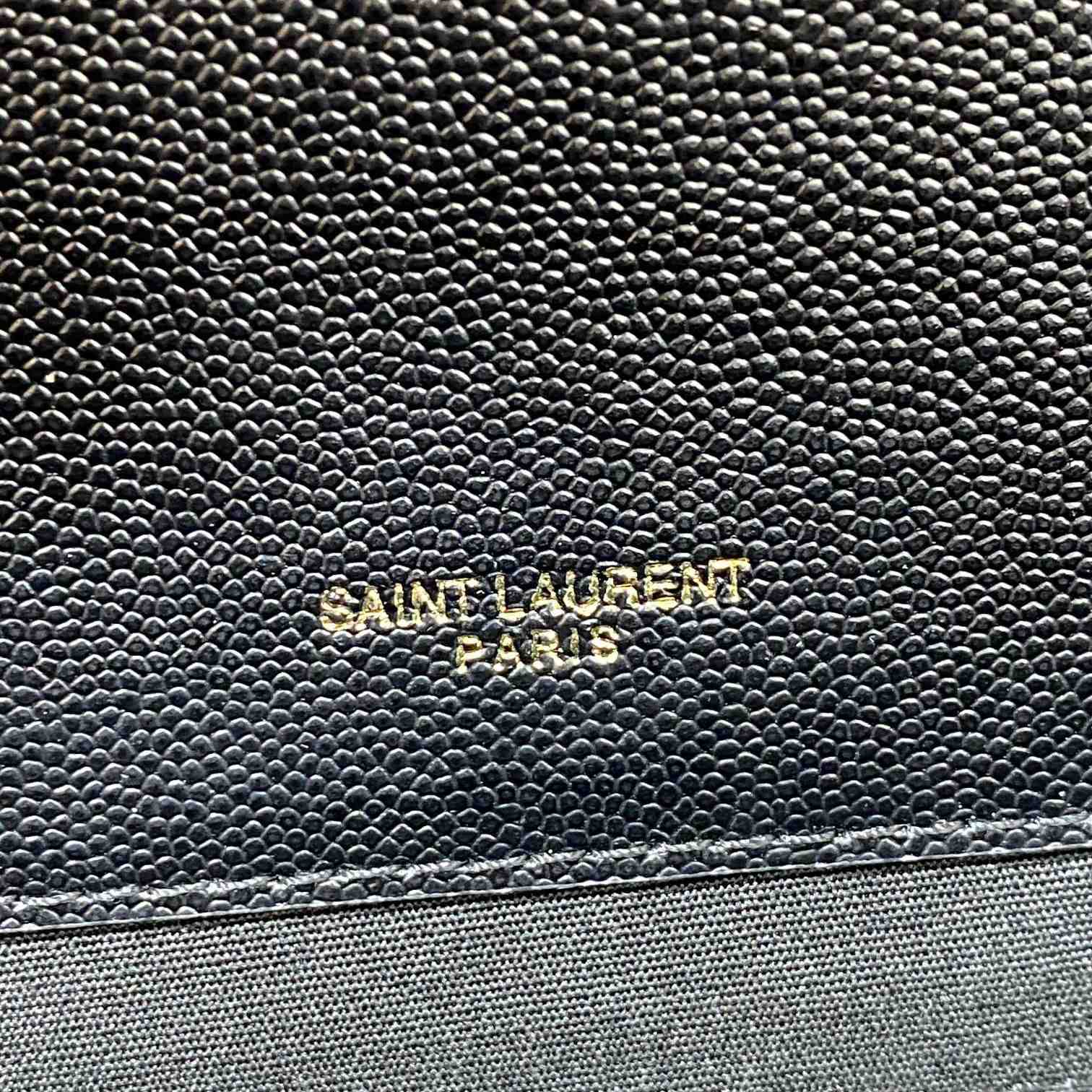 Saint Laurent Leather Shoulder Bag (31x21x7cm) - FashionPlug