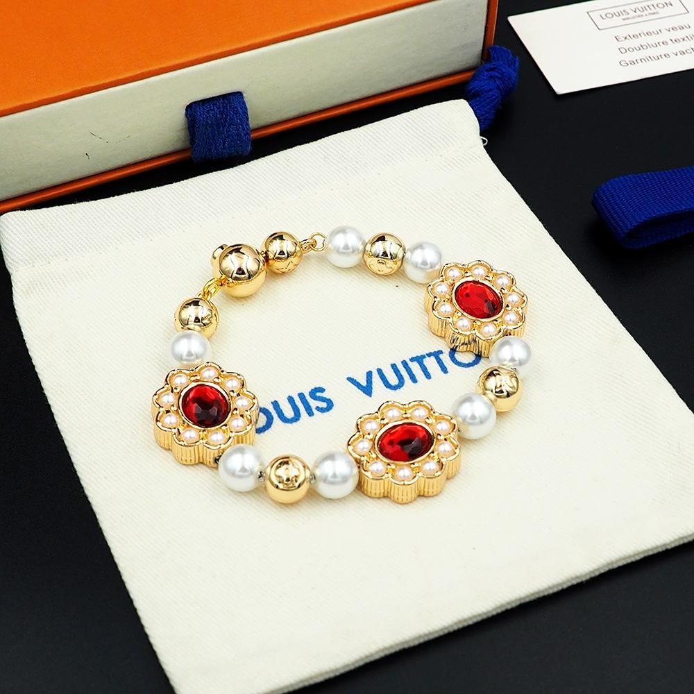 Louis Vuitton LV Dynasty Flower Bracelet - FashionPlug