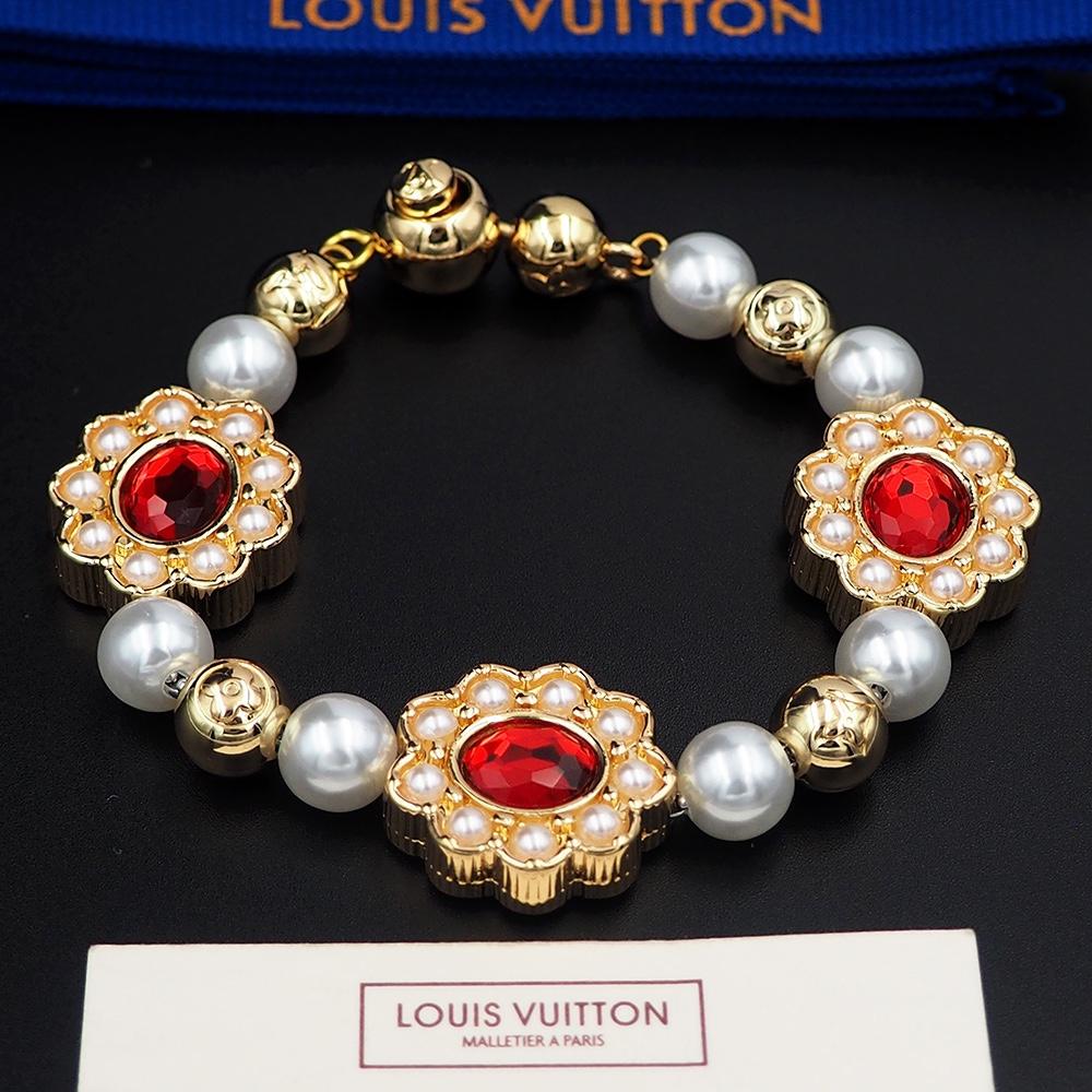 Louis Vuitton LV Dynasty Flower Bracelet - FashionPlug