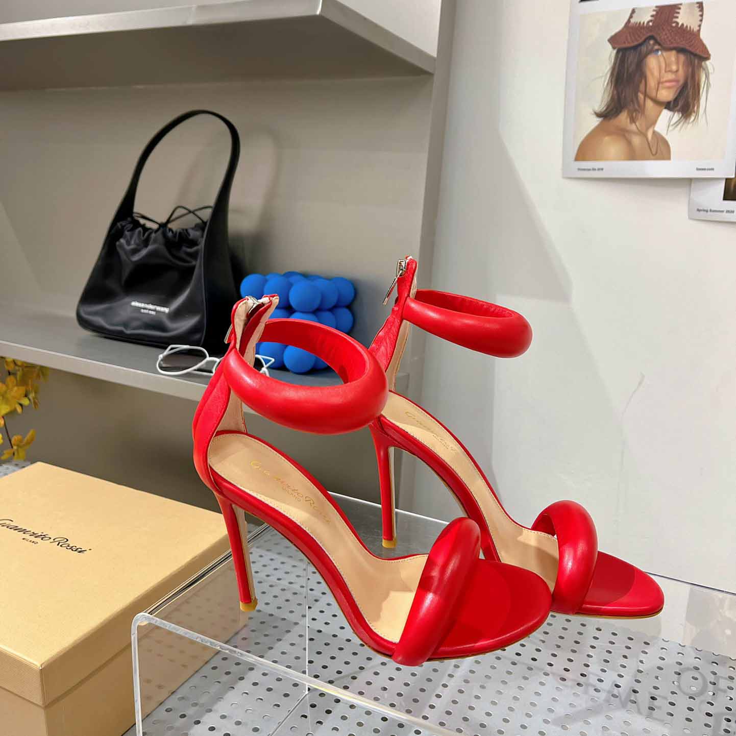 Gianvito Rossi Leather Bijoux Sandals - FashionPlug