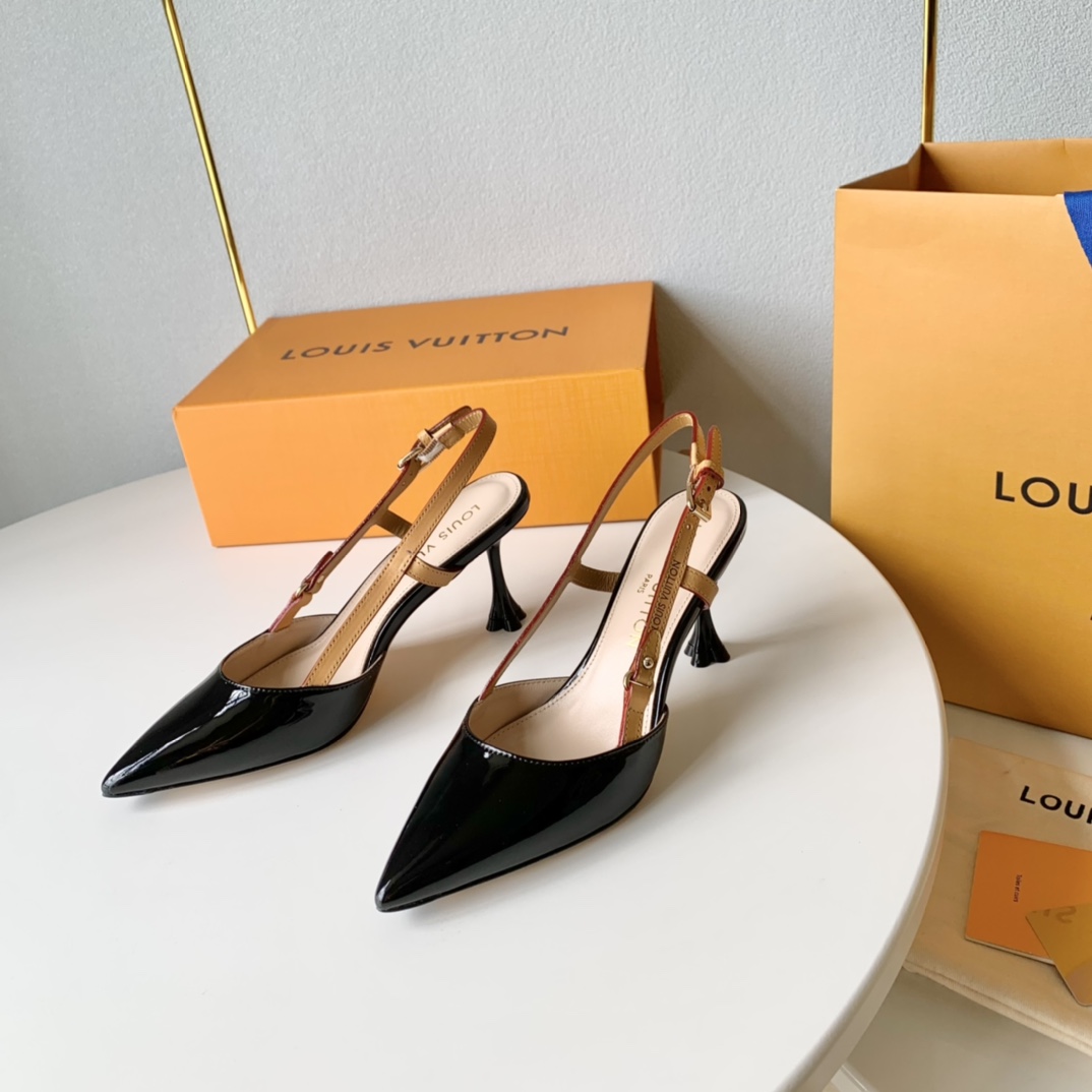 Louis Vuitton Blossom Slingback Pump - FashionPlug