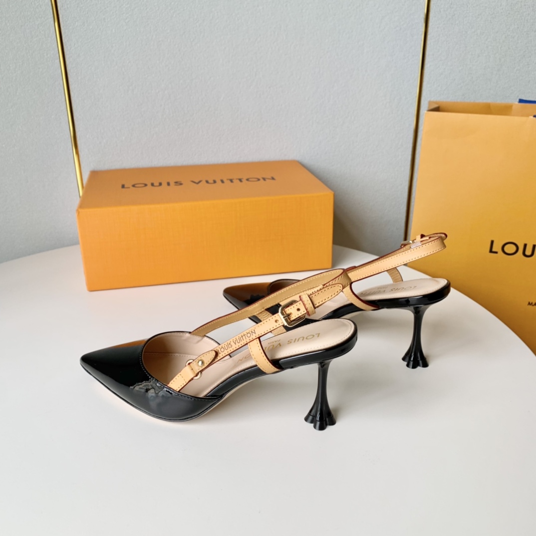Louis Vuitton Blossom Slingback Pump - FashionPlug