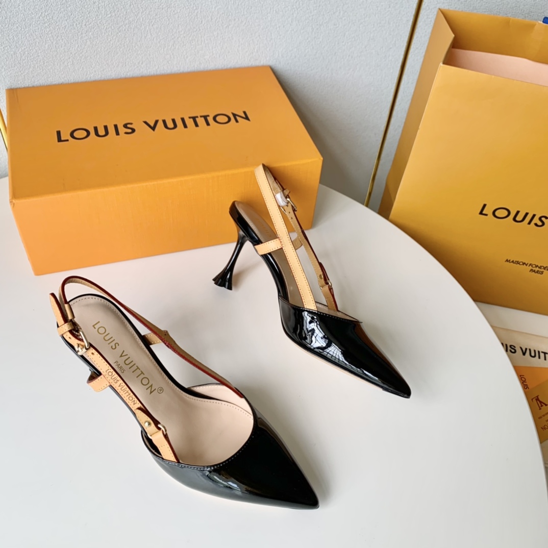 Louis Vuitton Blossom Slingback Pump - FashionPlug