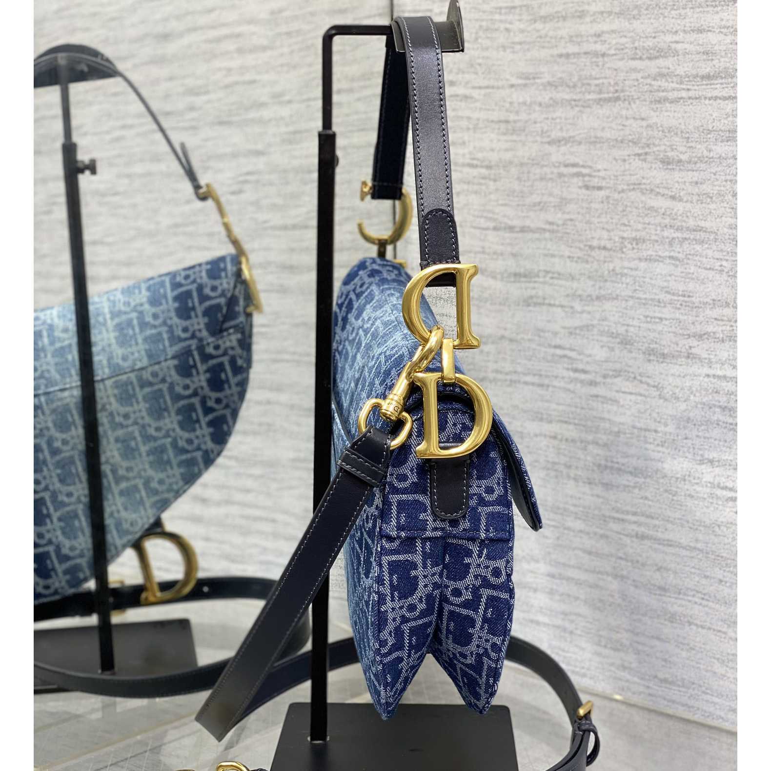 Dior Saddle Bag With Strap   - FashionPlug