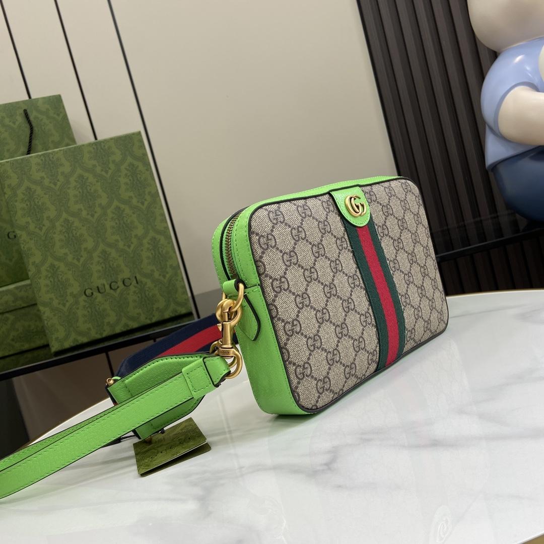 Gucci Ophidia GG Small Crossbody Bag  - FashionPlug