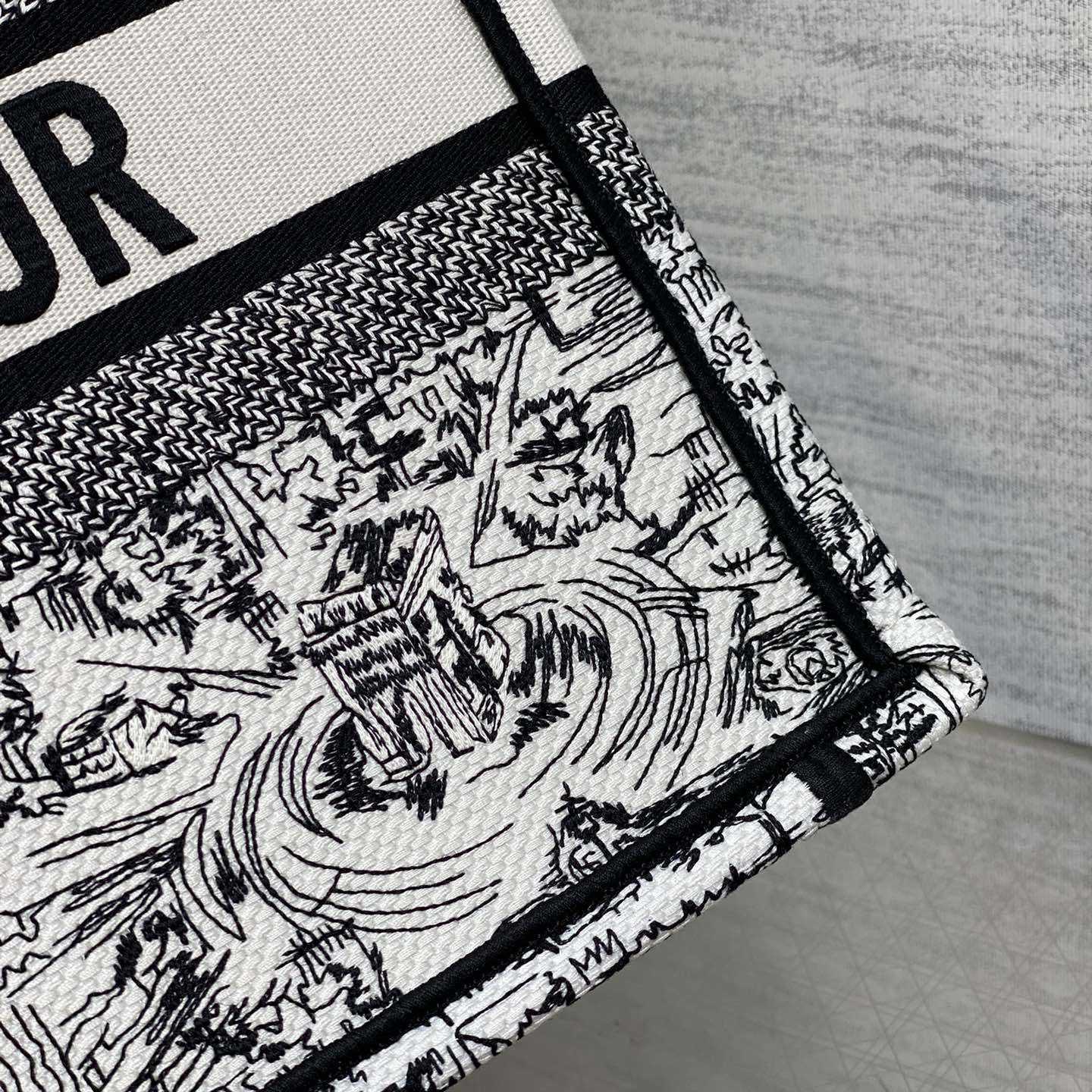 Dior Medium Dior Book Tote    - FashionPlug