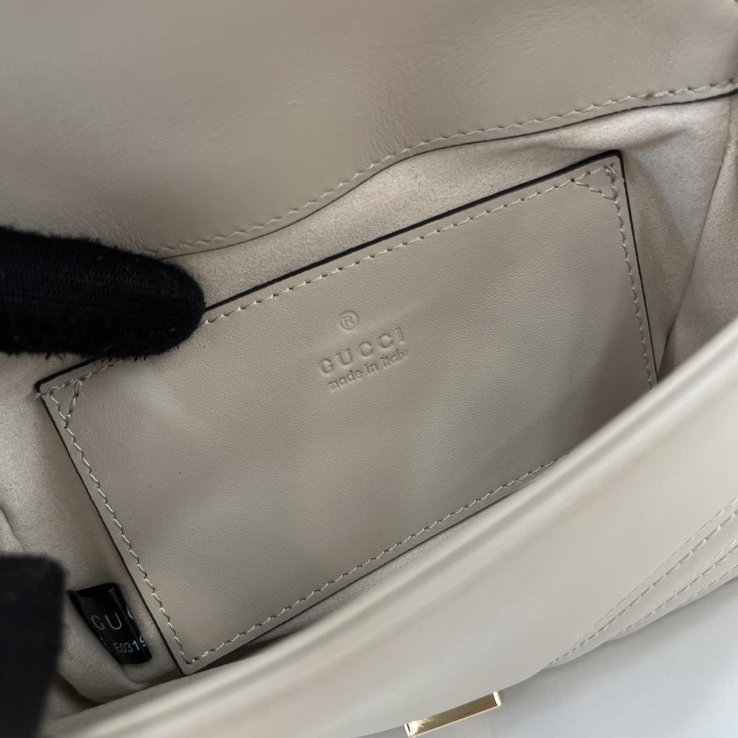 Gucci GG Marmont Mini Top Handle Bag - FashionPlug