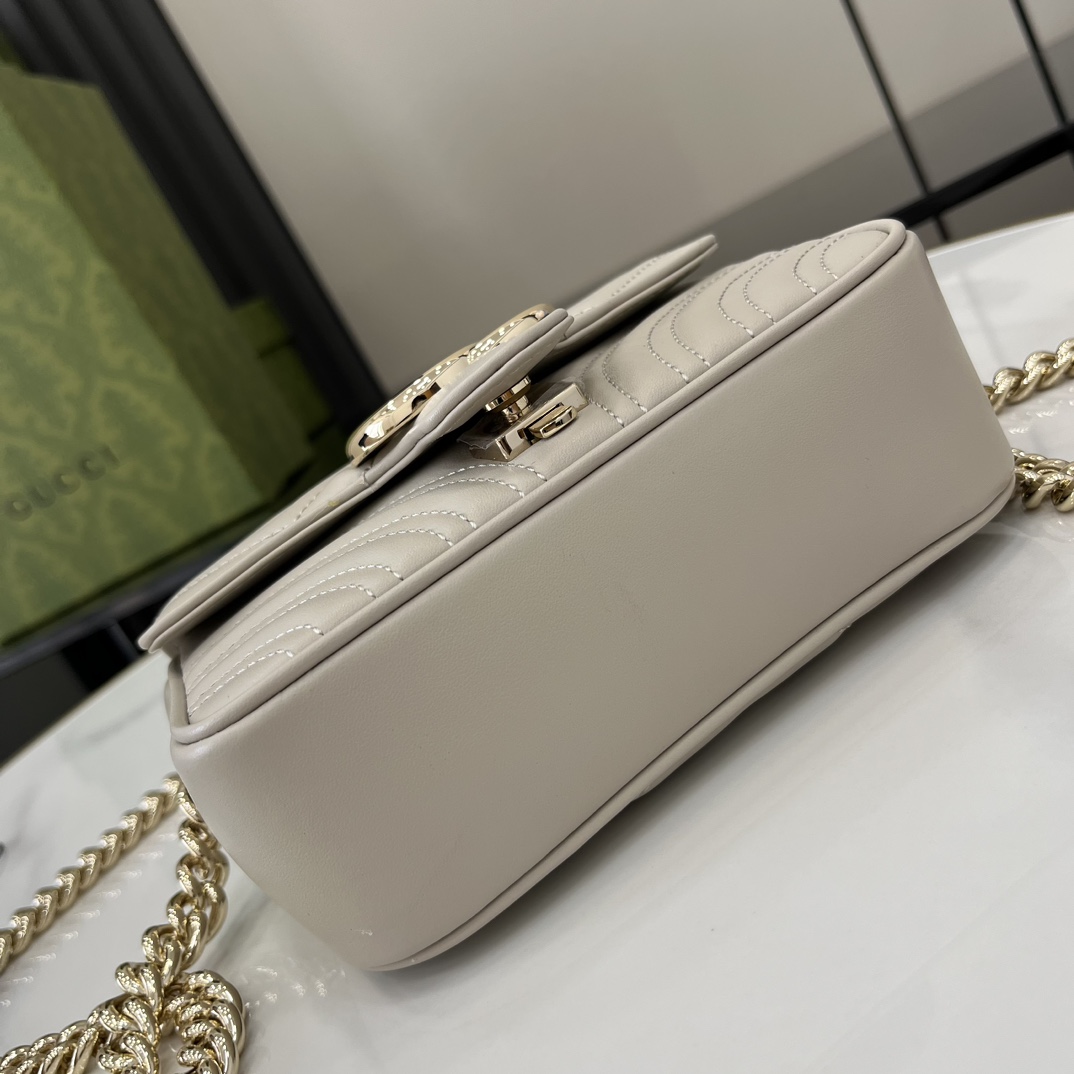 Gucci GG Marmont Mini Top Handle Bag - FashionPlug
