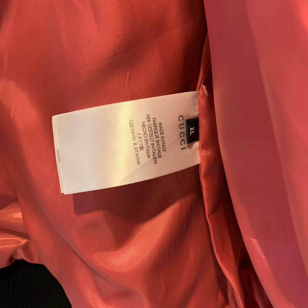 Gucci Leather Jacket With Web - FashionPlug