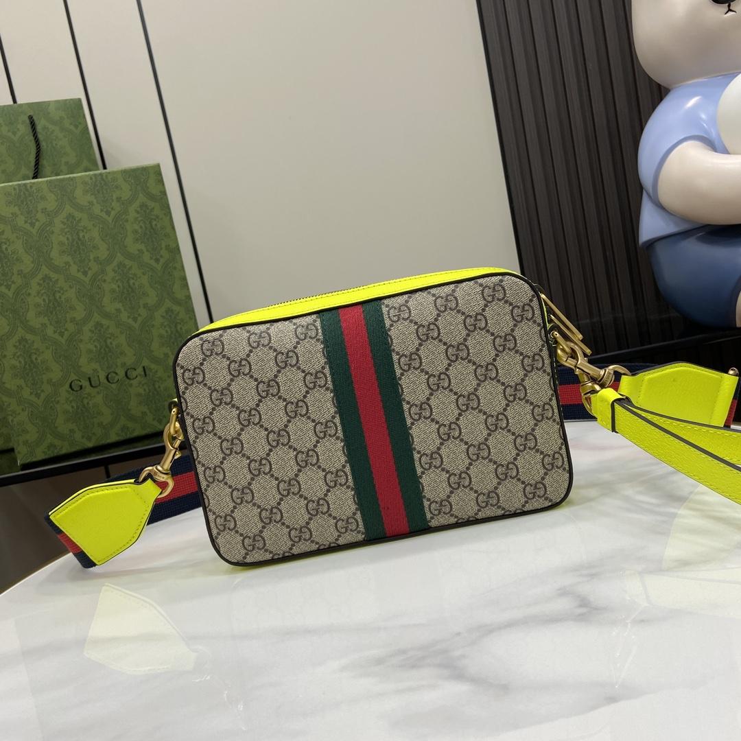 Gucci Ophidia GG Small Crossbody Bag  - FashionPlug